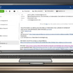 Screenshot: goneo Webmail für den Browser